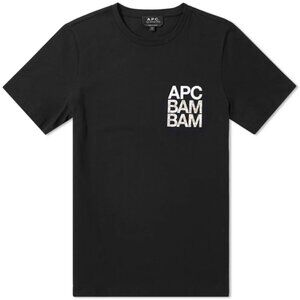 A.P.C. Bam Bam Tee - Black